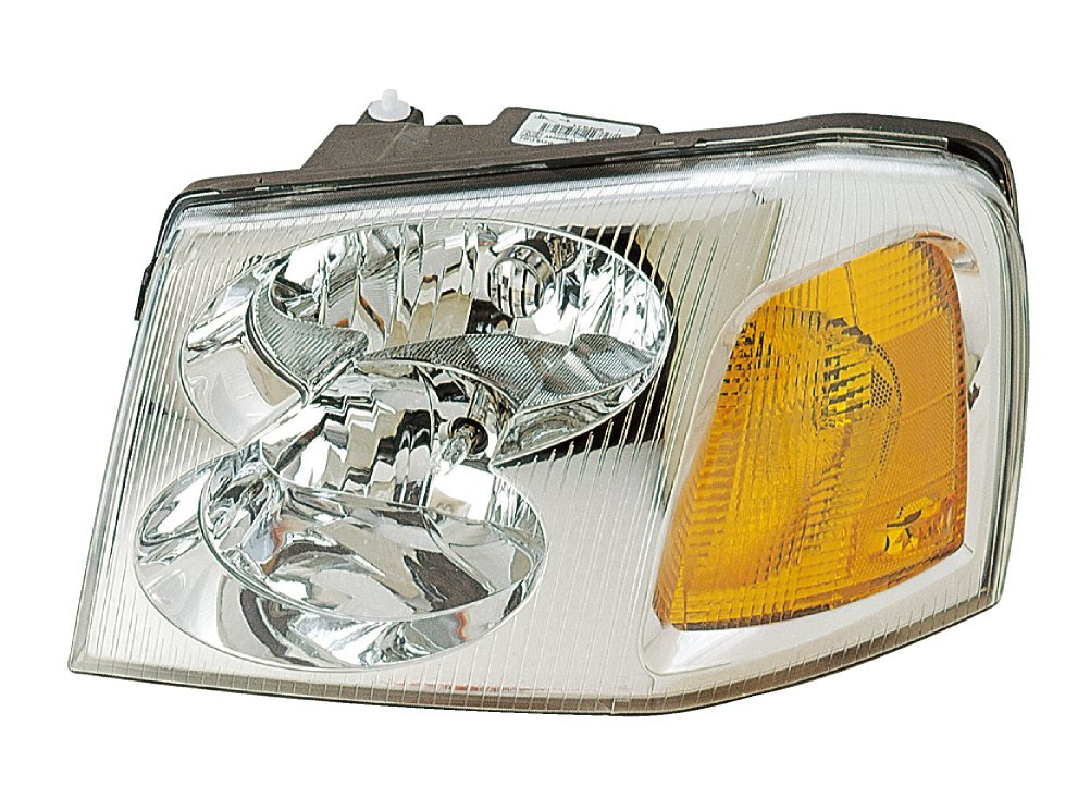 GMC Envoy & Envoy XUV Replacement Left Headlight Assembly - OEM Style Driver Side Headlamp for 2002-2009 Models - Perfect for Night Driving & Off-Road Adventures