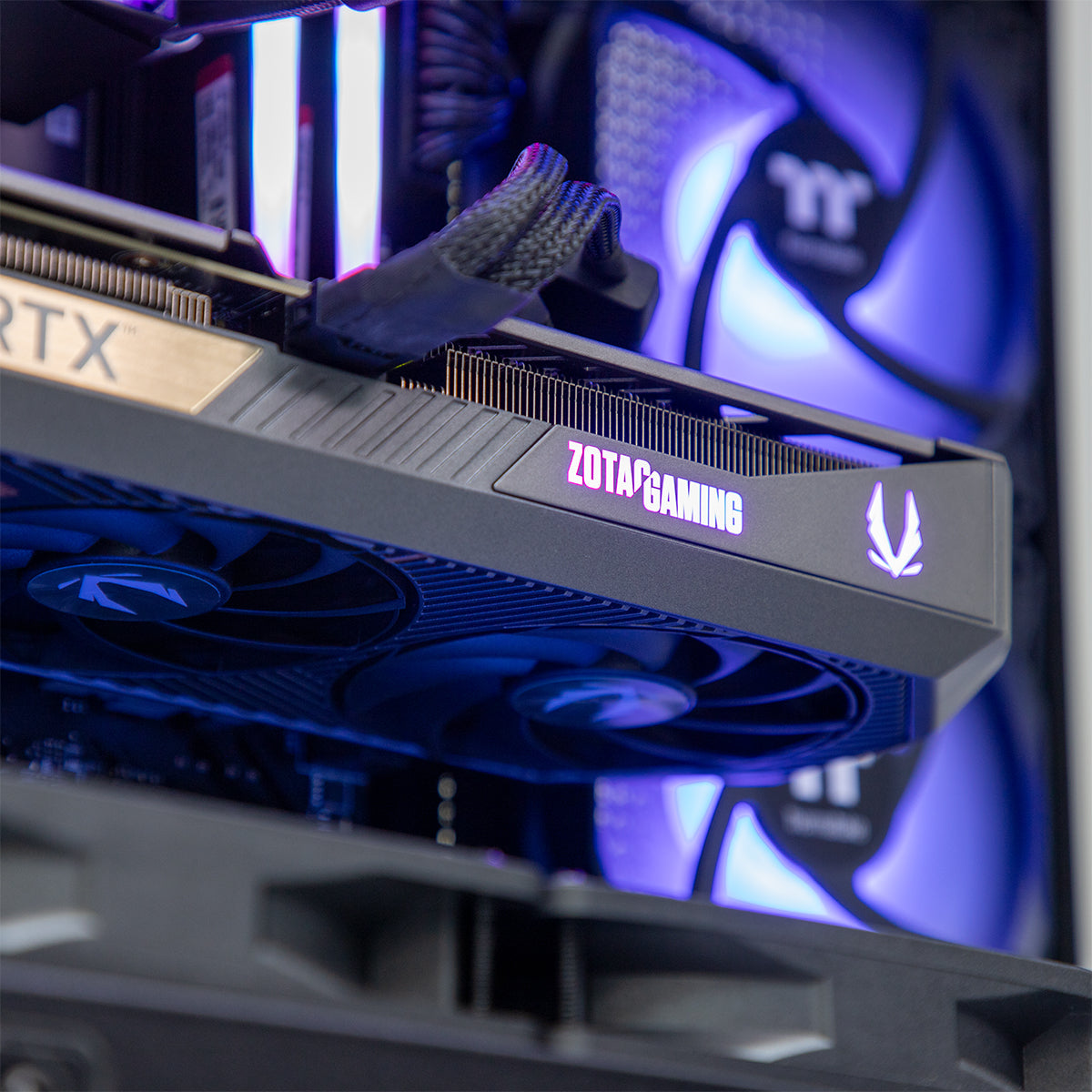 Astral LUX RTX 5070 Ryzen 7 7700 Gaming Desktop PC - High Performance Gaming Computer for 4K Gaming, VR & Streaming - Black
