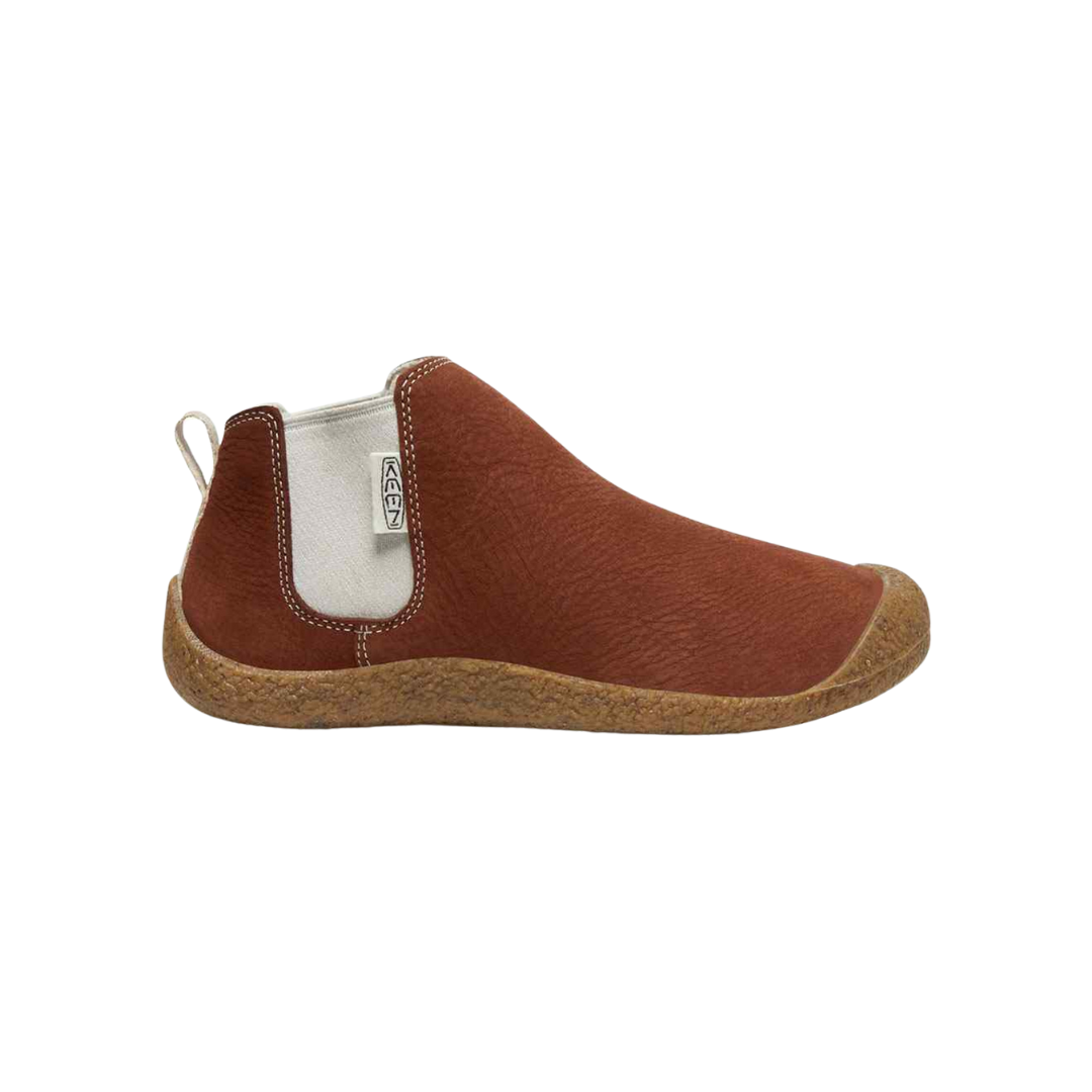 Women's Mosey Chelsea Leather Boots - Tortoise Shell/Birch Color - Regular Width - Comfortable Ankle Boots for Casual Wear & Fall Fashion