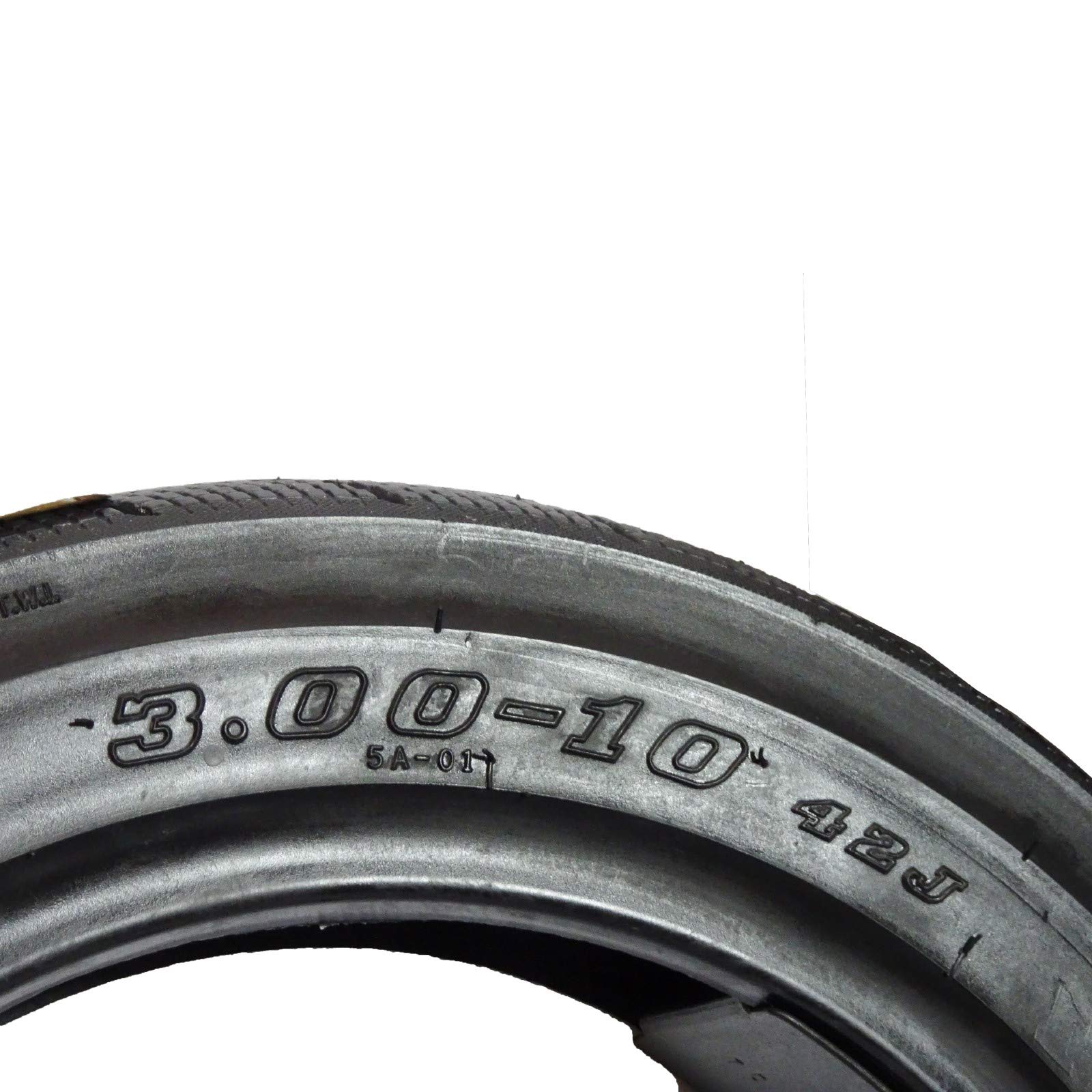 3.00-10 Scooter Tubeless Tire - 42J Load Rating - Fits 10