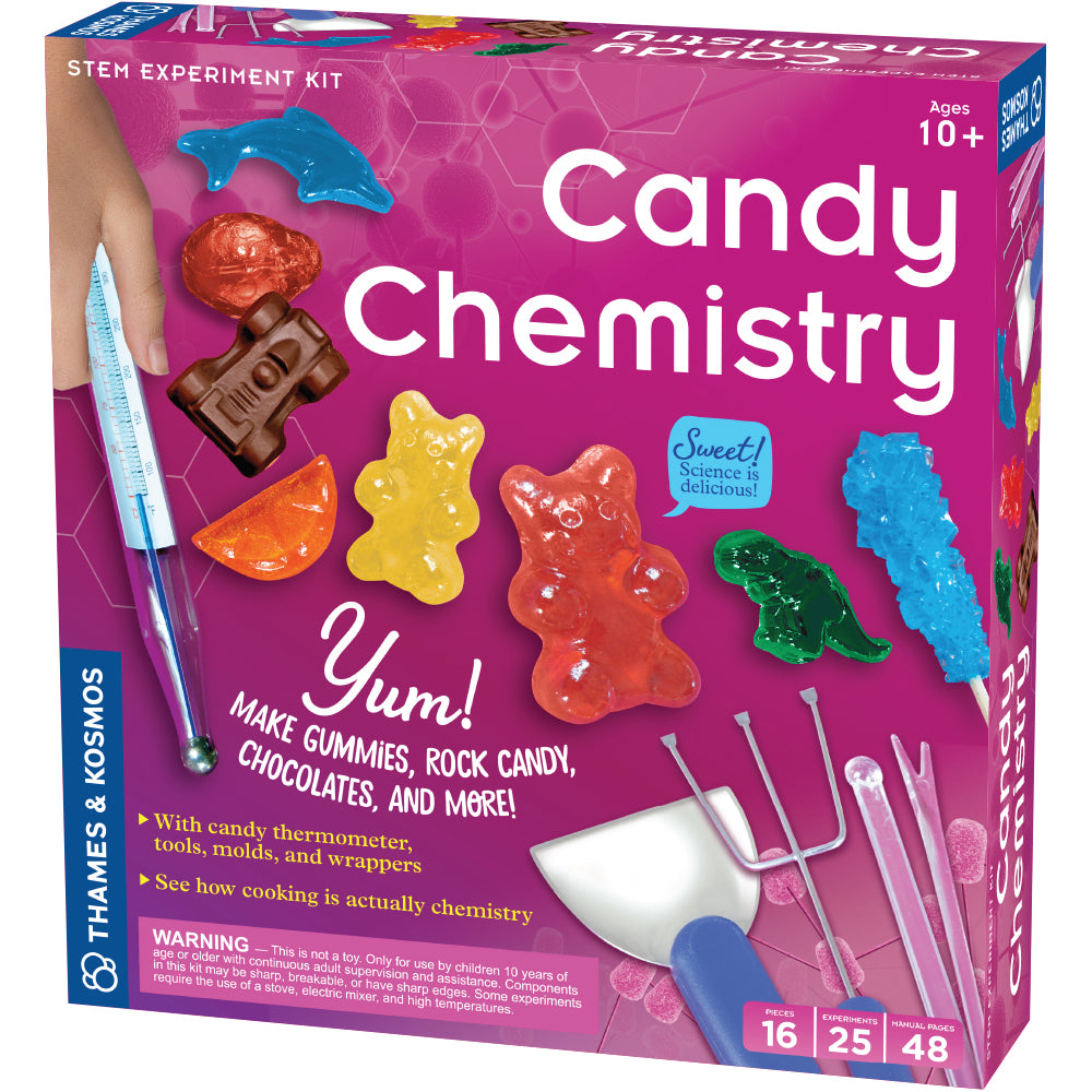 Fun Science Experiments Kit - Candy Chemistry Lab for Kids | STEM Learning & DIY Activities | Perfect for Birthday Parties & Classroom Science Projects