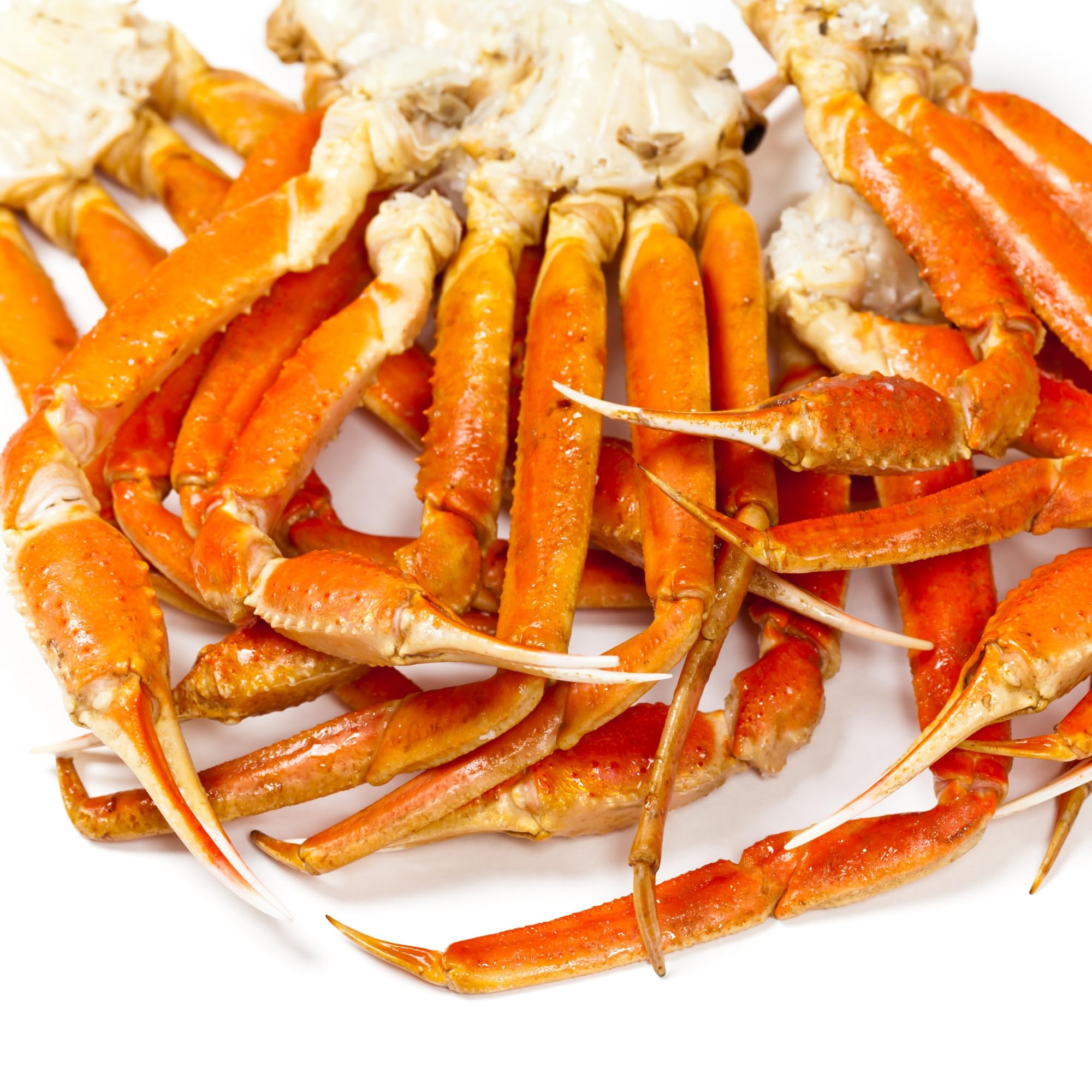 Premium Snow Crab Legs Clusters - 5oz to 8oz per Cluster (15lbs Bulk Pack) | Fresh Frozen Seafood for Gourmet Meals, Family Dinners & Special Occasions
