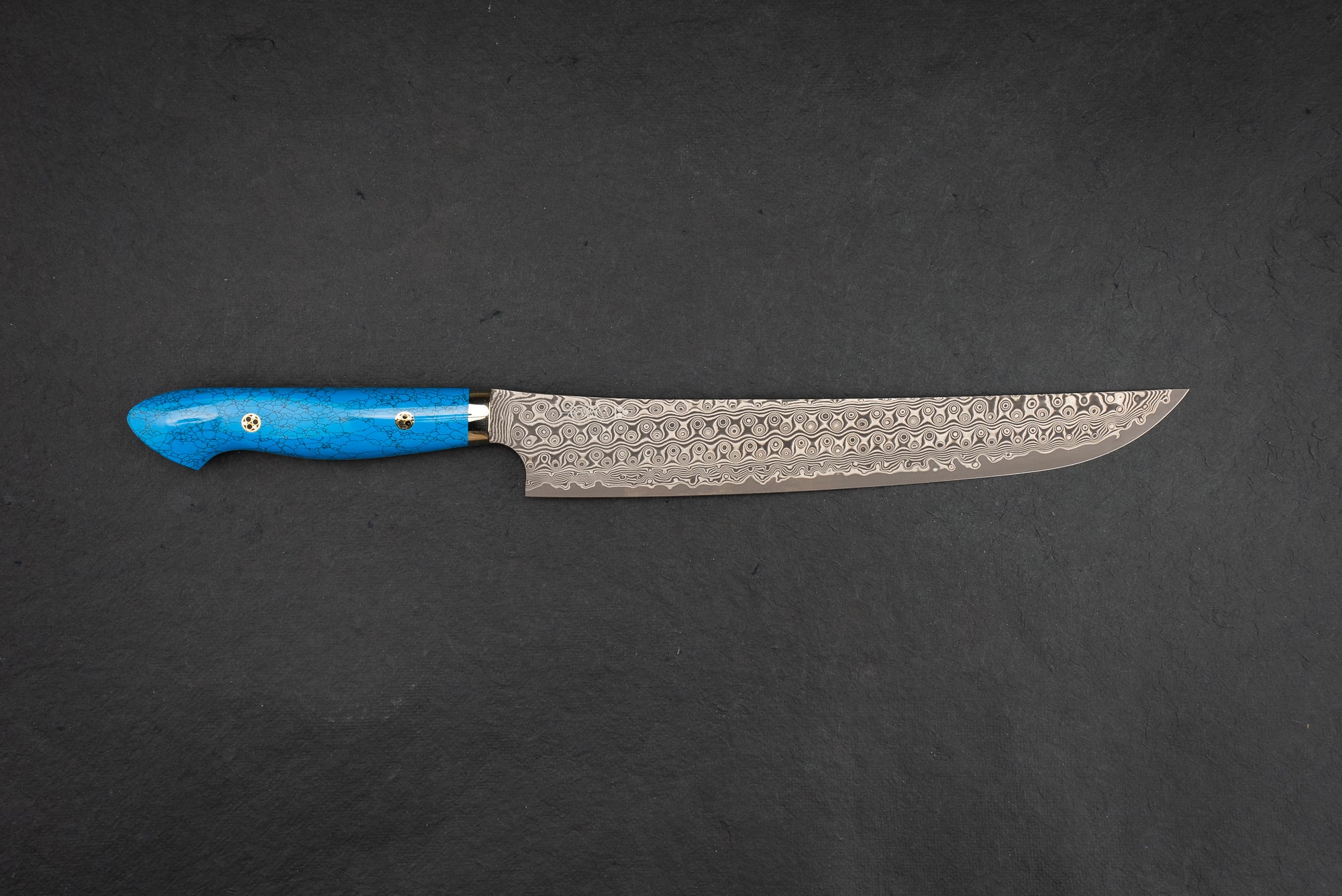 Premium Nigara SG2 Damascus Western Sakimaru Sujihiki Knife 270mm - High-Performance Japanese Chef Knife for Slicing Meat, Sushi & Vegetables - Perfect for Professional Chefs & Home Cooking Enthusiasts