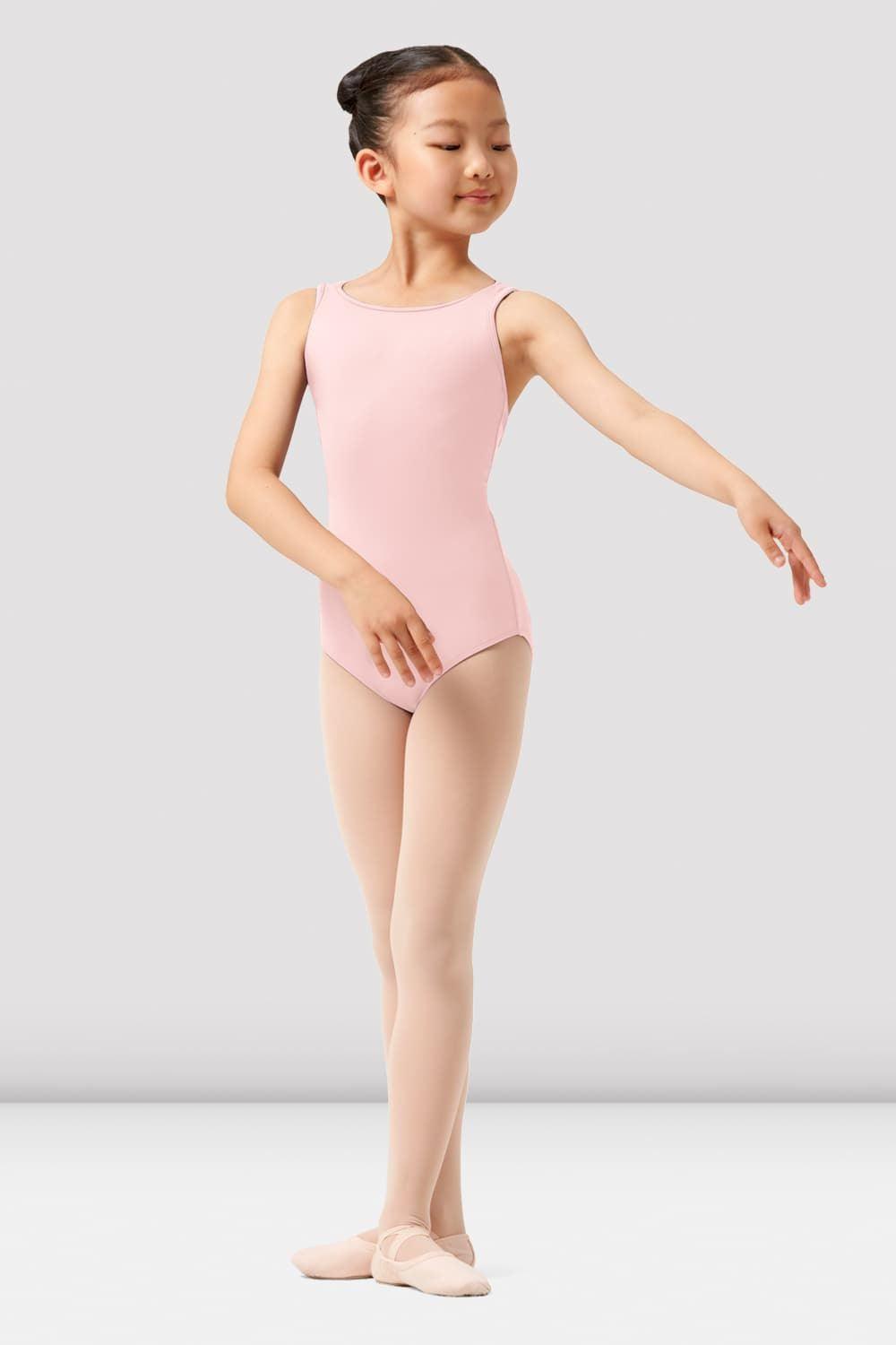 Bloch Mirella Paisley Tank Leotard for Girls - Dance Leotards for Ballet, Jazz & Gymnastics - Comfortable Stretch Fabric for Performance & Practice