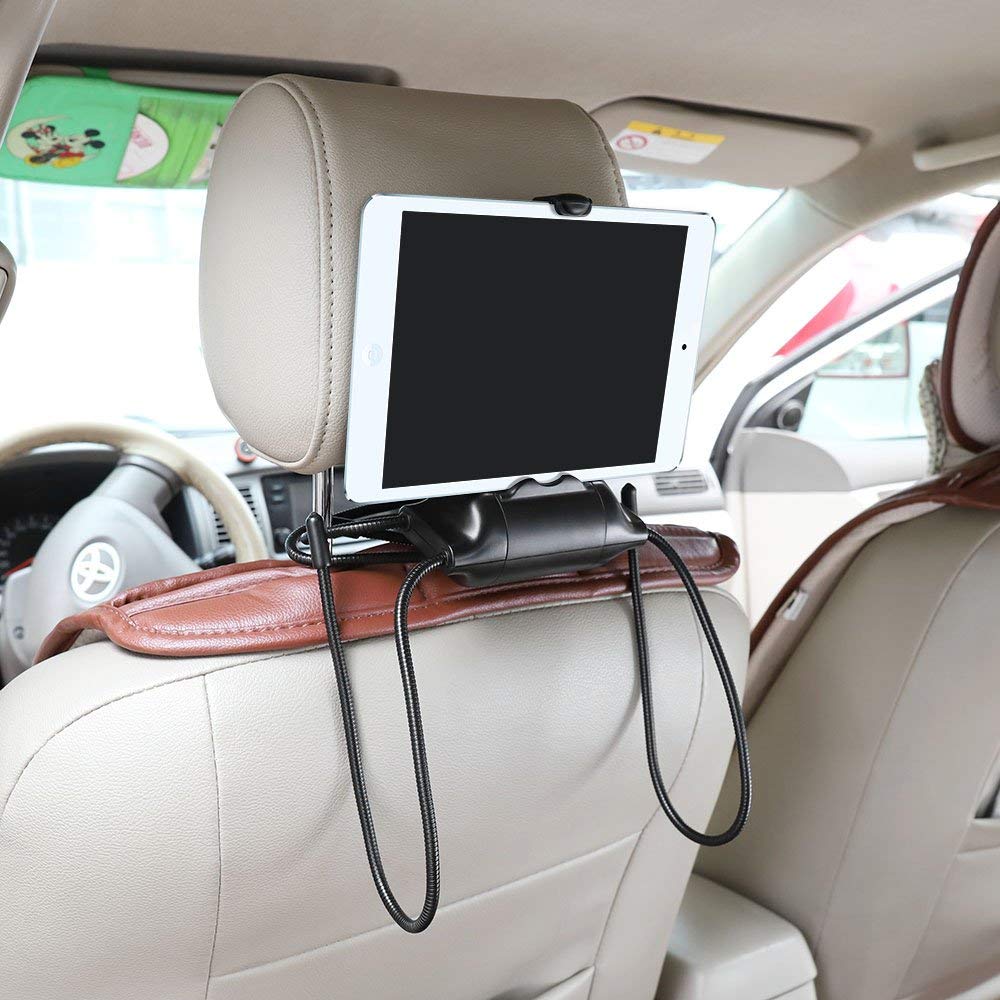 Adjustable Tablet Holder - Trescopes Spider Stand for Bed, Sofa, Car & Uneven Surfaces | Portable Phone & iPad Stand for Reading, Watching Movies & Hands-Free Use