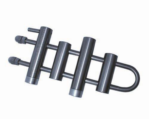 MIO Rappel Rack RR 1S 4 Stainless Steel Bars - Heavy Duty Climbing Gear for Outdoor Adventures, Rock Climbing & Mountaineering Equipment
