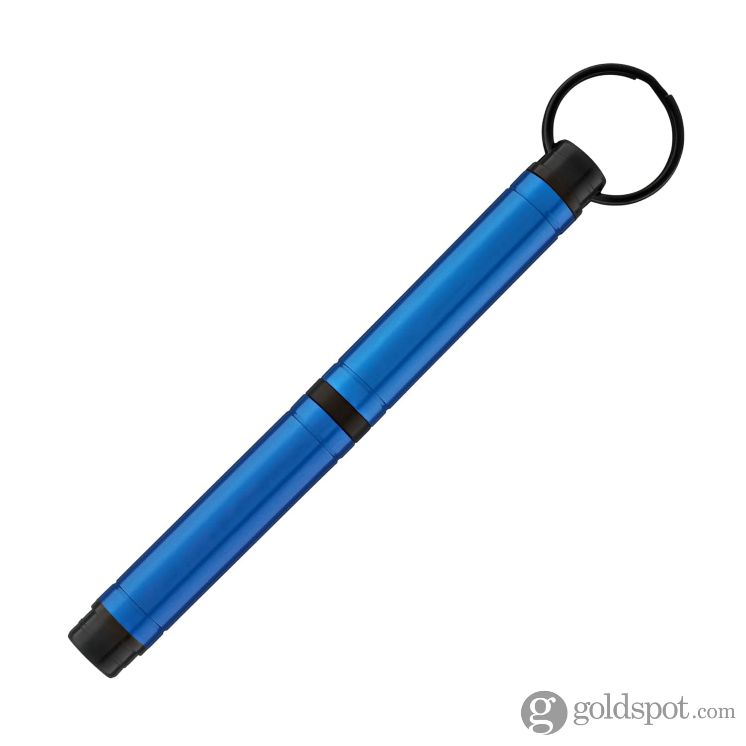 Fisher Space Pen Backpacker Ballpoint Pen - Blue Anodized Aluminum, Keychain Attachment - Perfect for Outdoor Adventures, Hiking, Camping & Everyday Carry (EDC)