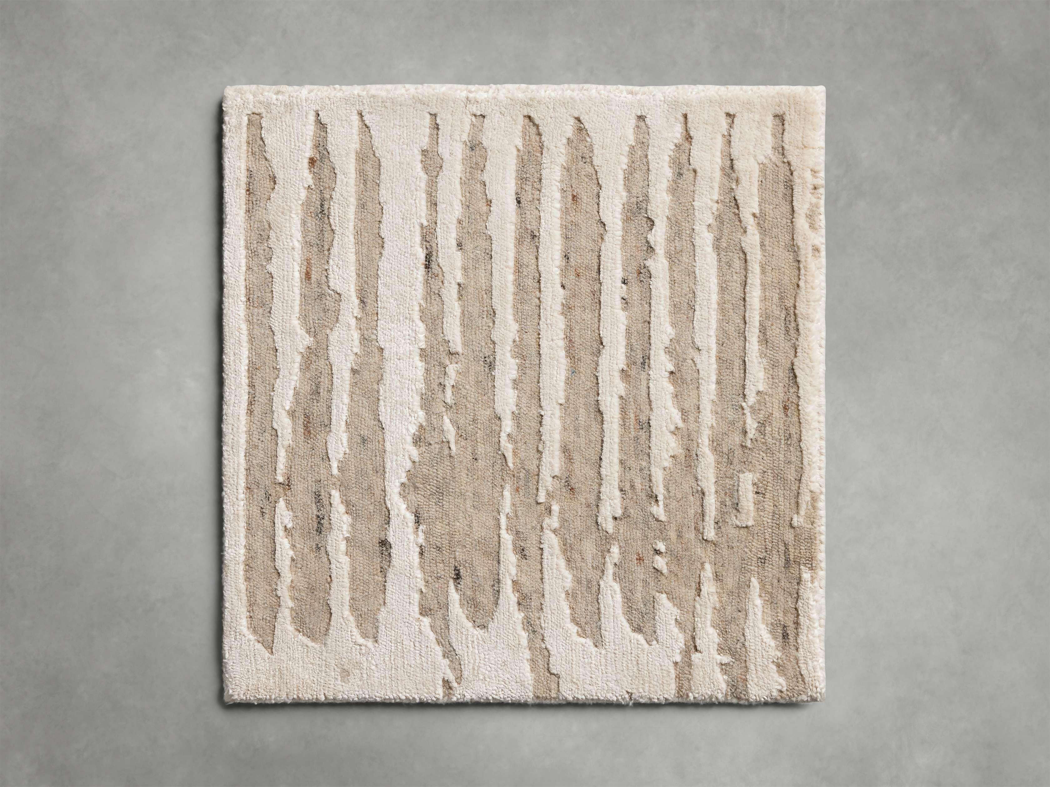 Artim Hand Knotted Rug Swatch - Premium Wool Carpet Samples for Home Decor | Perfect for Living Room, Bedroom & Office Design