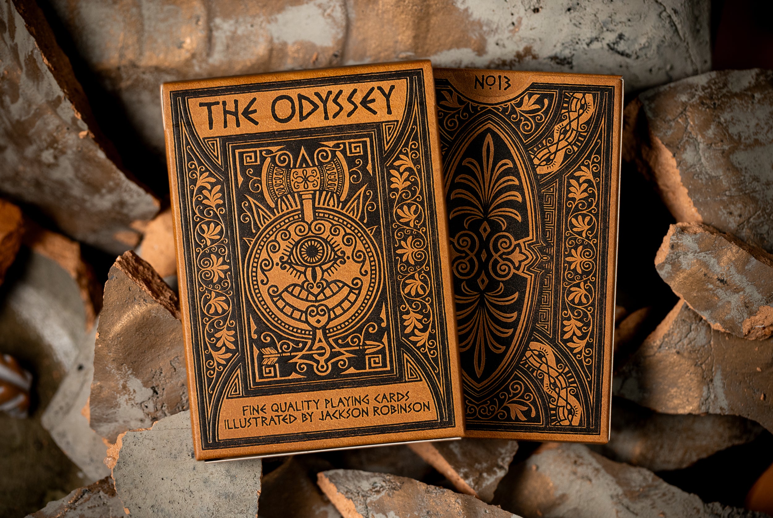Premium Luxury Playing Cards - The Odyssey Standard Edition | Elegant Design for Poker, Magic Tricks & Collectibles | Perfect Gift for Card Game Enthusiasts