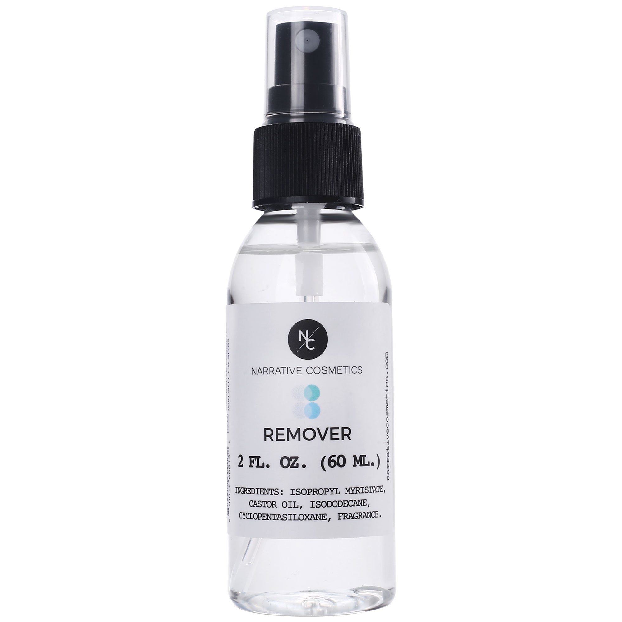 Alcohol-Free Makeup Remover for Alcohol-Activated Makeup | 2 Fl Oz (60ml) | Gentle Cleansing for Sensitive Skin & Stage Makeup Removal