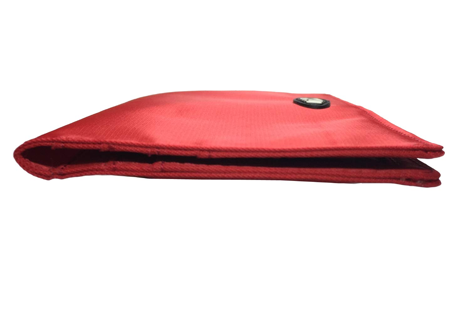Big Skinny Executive Clutch Checkbook Wallet for Women - Slim RFID Blocking Leather Wallet with ID Window & Card Slots - Perfect for Business, Travel & Everyday Use (Lipstick Red)