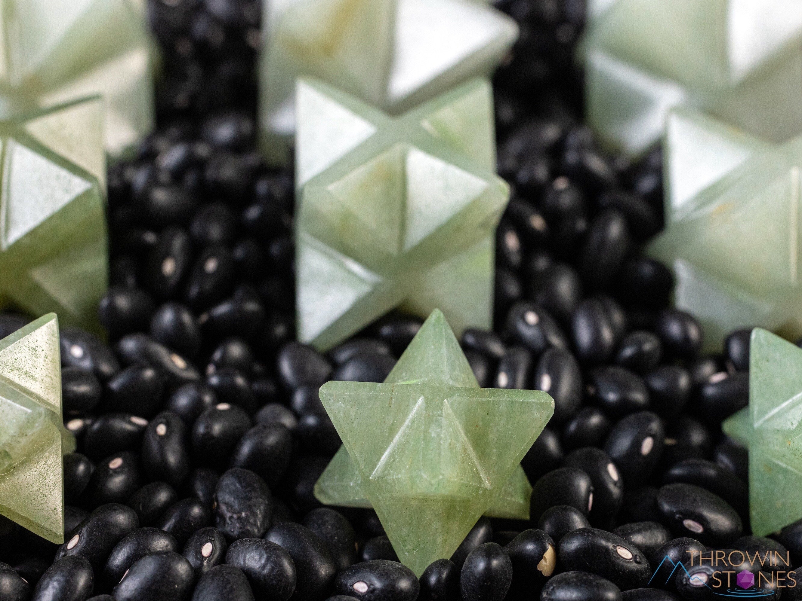 Aventurine Crystal Merkaba Star - Sacred Geometry Healing Stone for Meditation, Energy Work & Spiritual Growth | Metaphysical Gemstone Gift
