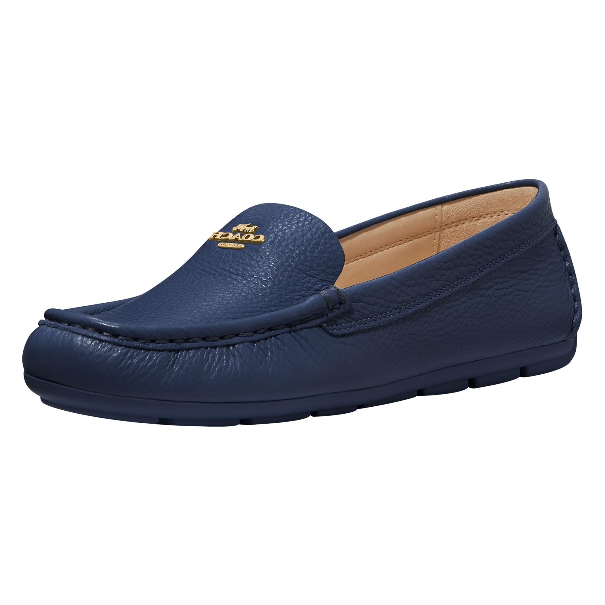 Coach Women's Marley Driver Loafer - Comfortable Slip-On Shoes for Work, Travel & Casual Wear | Premium Leather Loafers for Women