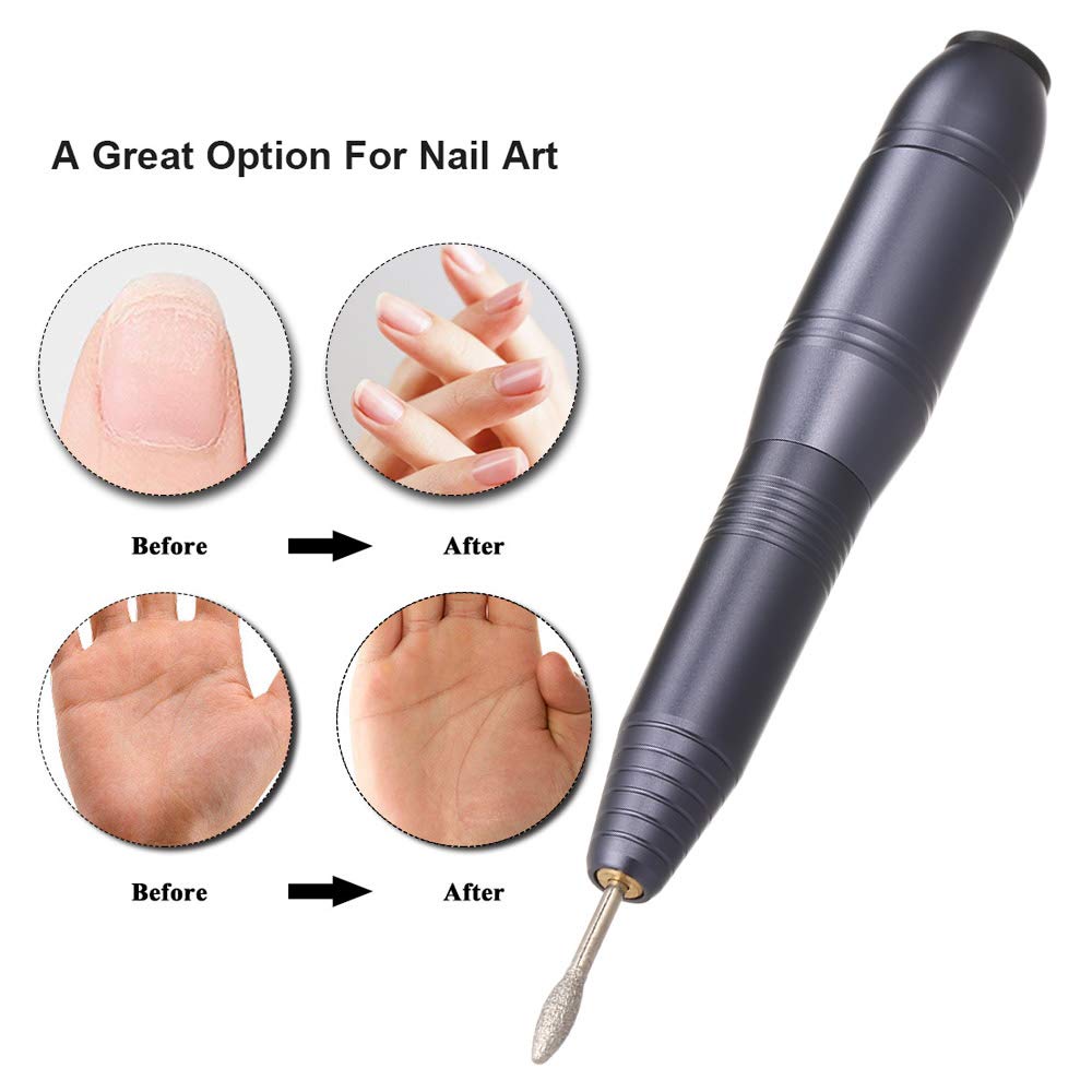 20000RPM Professional Electric Nail Drill Pen - High Speed Manicure & Pedicure Tool for Gel Polish Removal, Nail Filing, Sanding & Shaping | Perfect for Home Salon, Nail Techs & DIY Beauty Care