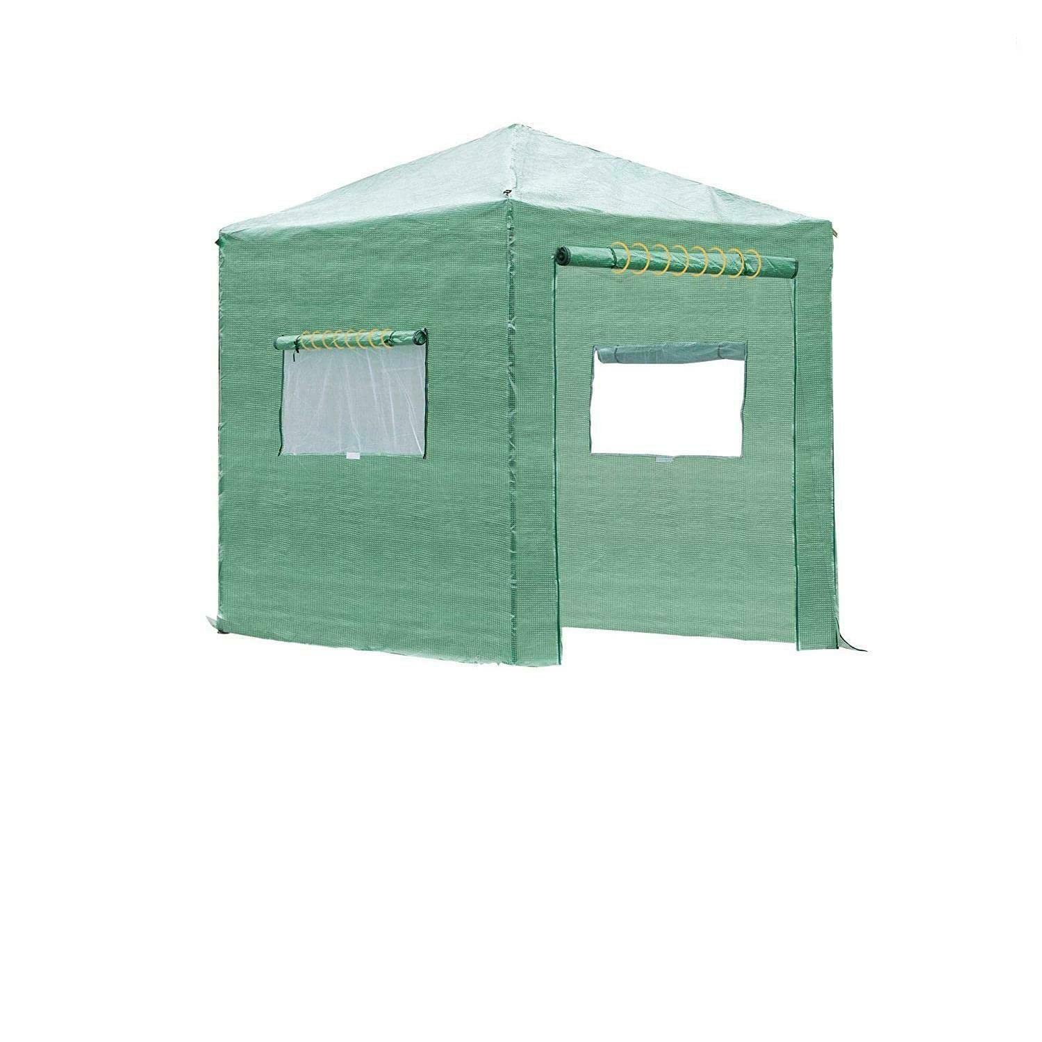 8'x6' ft Portable Greenhouse for Plants - Foldable Grow Room & Grow House for Indoor/Outdoor Gardening - Perfect for Seedlings, Flowers, and Vegetables