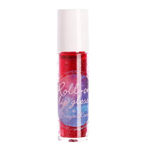 Matte Roll-On Lip Gloss - Hydrating Waterproof Lip Glaze with Long-Lasting Moisture, Non-Stick Formula for All-Day Wear | Perfect for Daily Makeup, Parties, and Special Occasions