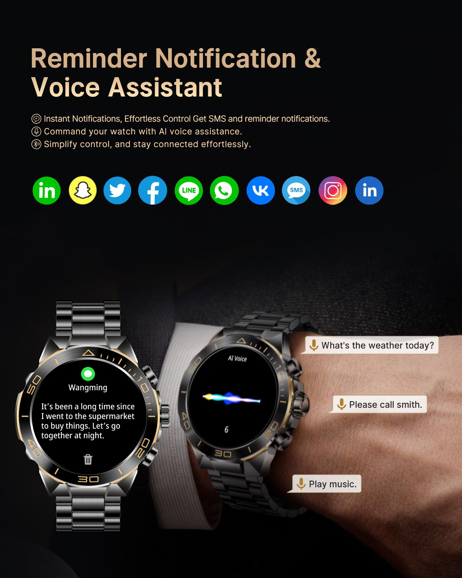 Smart Watch for Men - 1.43