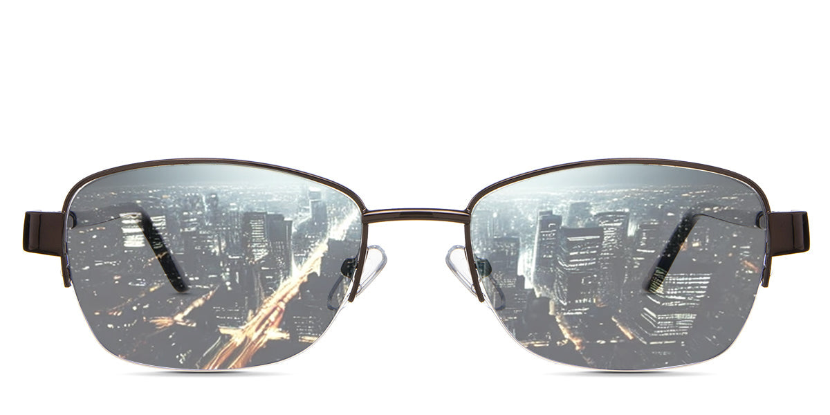 Sadie Men's Prescription Tinted Glasses - Stylish & UV Protection for Reading, Driving & Outdoor Activities