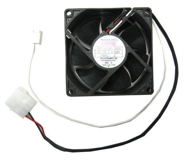 80x80x25mm 12V High-Speed Cooling Fan - Mechatronics F8025X12B1 FGR - Perfect for PC Cooling, Gaming Rigs & Electronics Ventilation