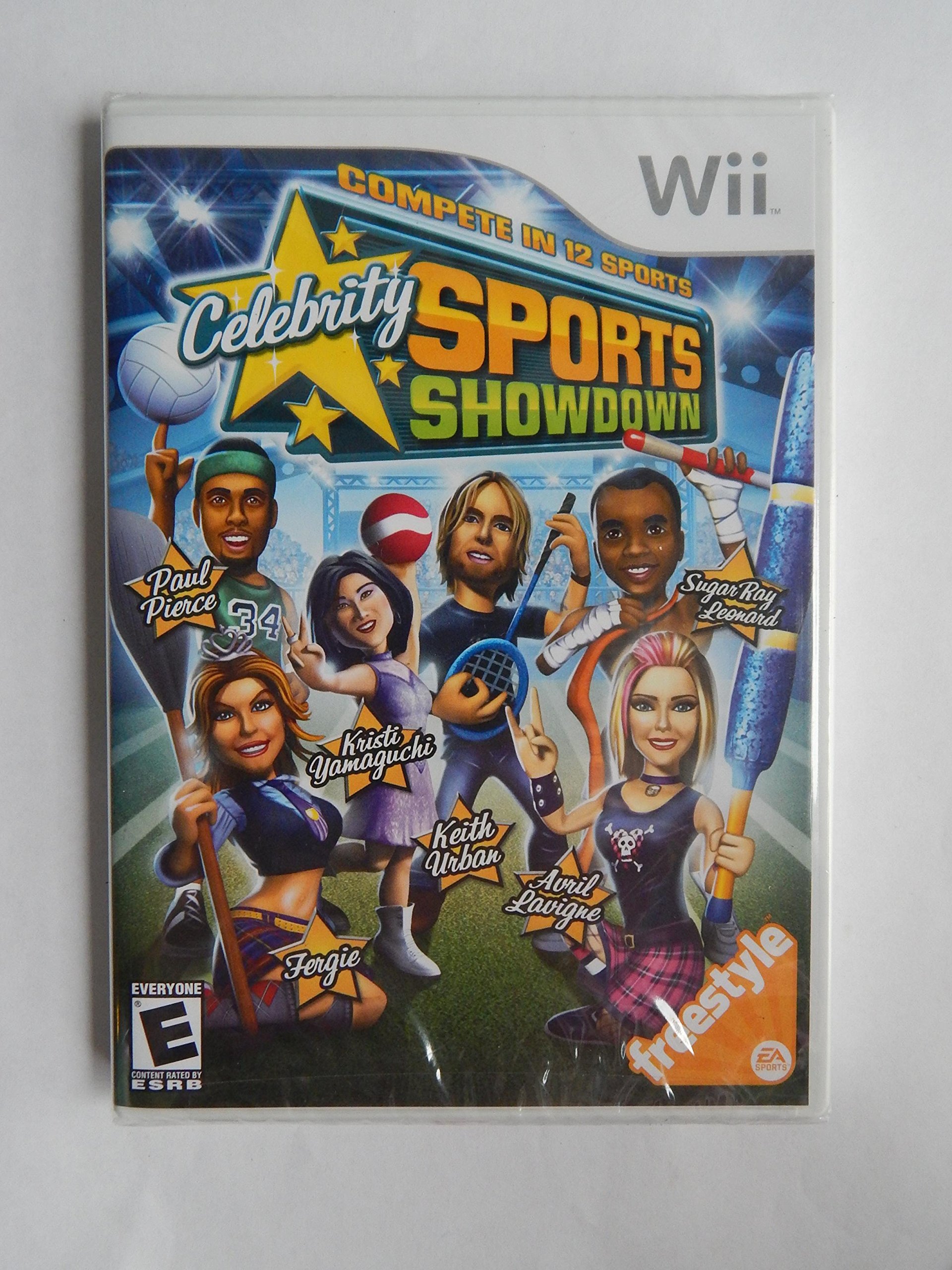 Celebrity Sports Showdown - Fun Multiplayer Game for Nintendo Wii - Perfect for Family Game Nights & Parties