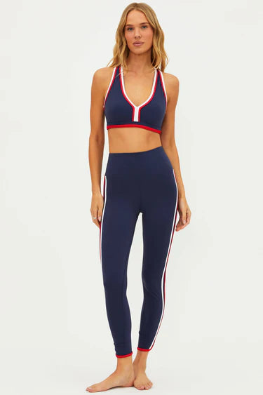 Beach Riot Nella High-Waisted Colorblock Leggings - Women's Yoga Pants for Workout, Running & Lounge Wear