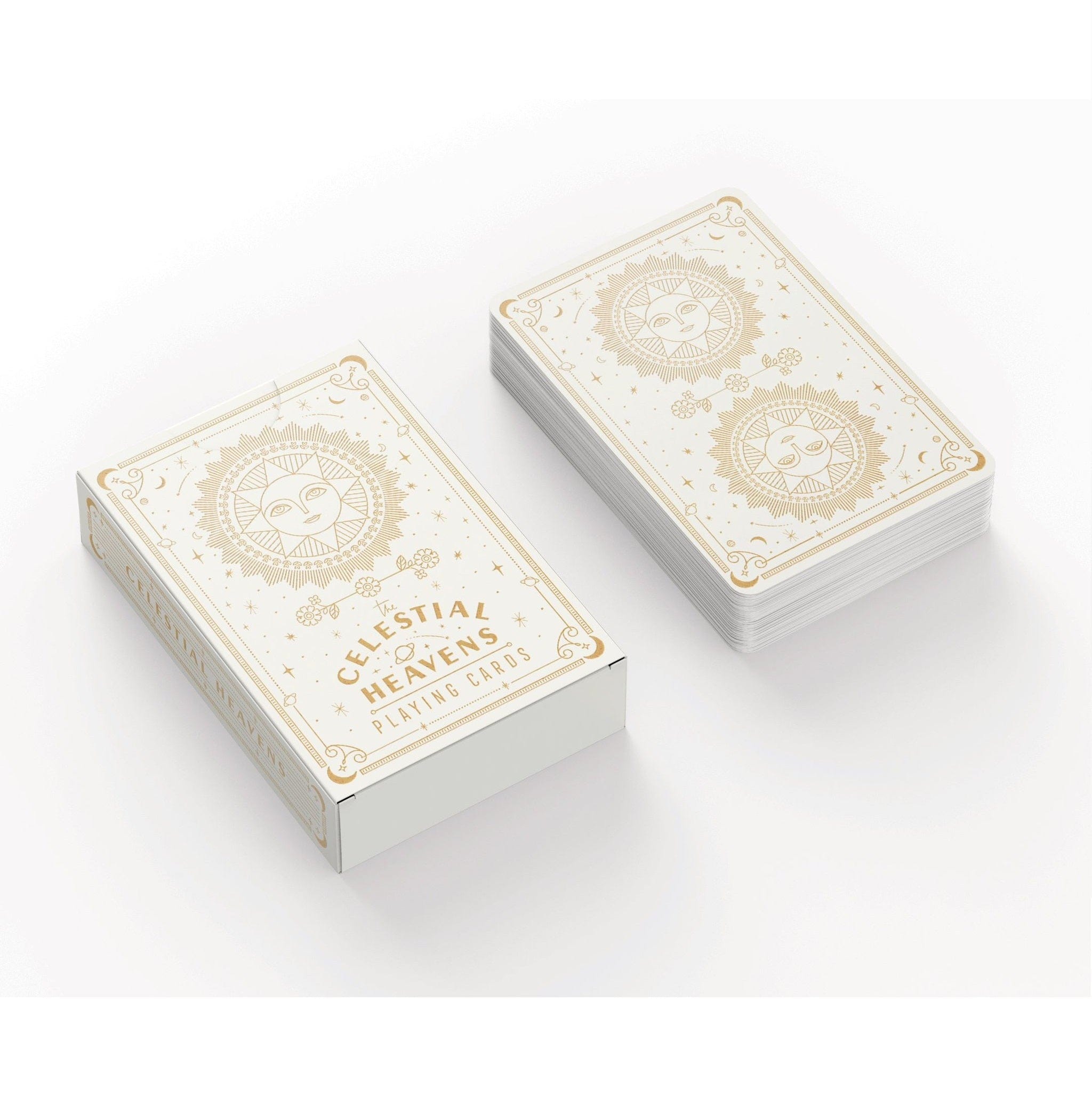 Celestial Heavens Playing Cards - Premium Tarot Cards for Divination, Astrology & Fortune Telling - Perfect for Psychic Readings, Meditation & Spiritual Practices