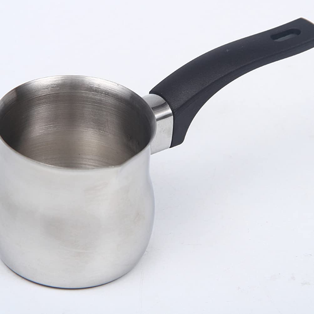 Professional Stainless Steel Milk Frothing Pitcher for Latte Art - 12oz Coffee Frother Jug with Handle, Perfect for Cappuccino, Latte, Macchiato & Home Barista Use - Ideal for Coffee Shops, Cafes & DIY Coffee Lovers