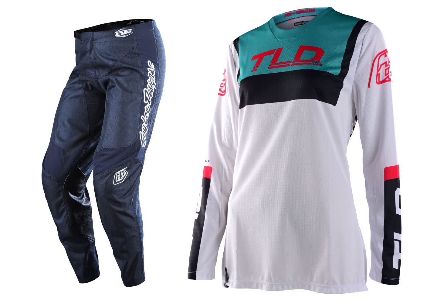 Motocross Giant Women's GP Jersey & Pant Combo - Brazen White (Large/4) | Dirt Bike Racing Gear for Off-Road Motorcycle Riding & Motocross Competition