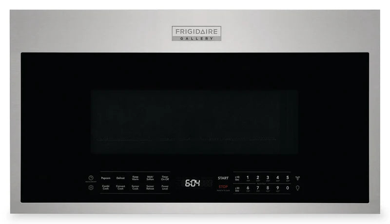 Frigidaire Gallery GMOS196CAF 1.9 Cu. Ft. Stainless Steel Over-the-Range Convection Microwave Oven - Perfect for Kitchen Remodeling & Small Space Cooking