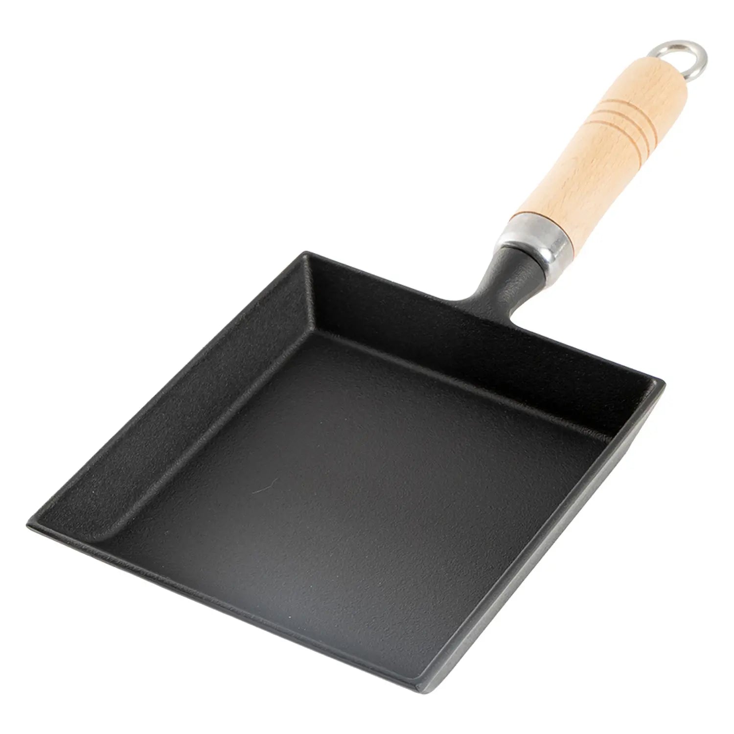 Iwachu Nambu Cast Iron Tamagoyaki Pan - Japanese Omelette Pan for Perfect Rolled Eggs | Ideal for Home Cooking, Breakfast & Japanese Cuisine
