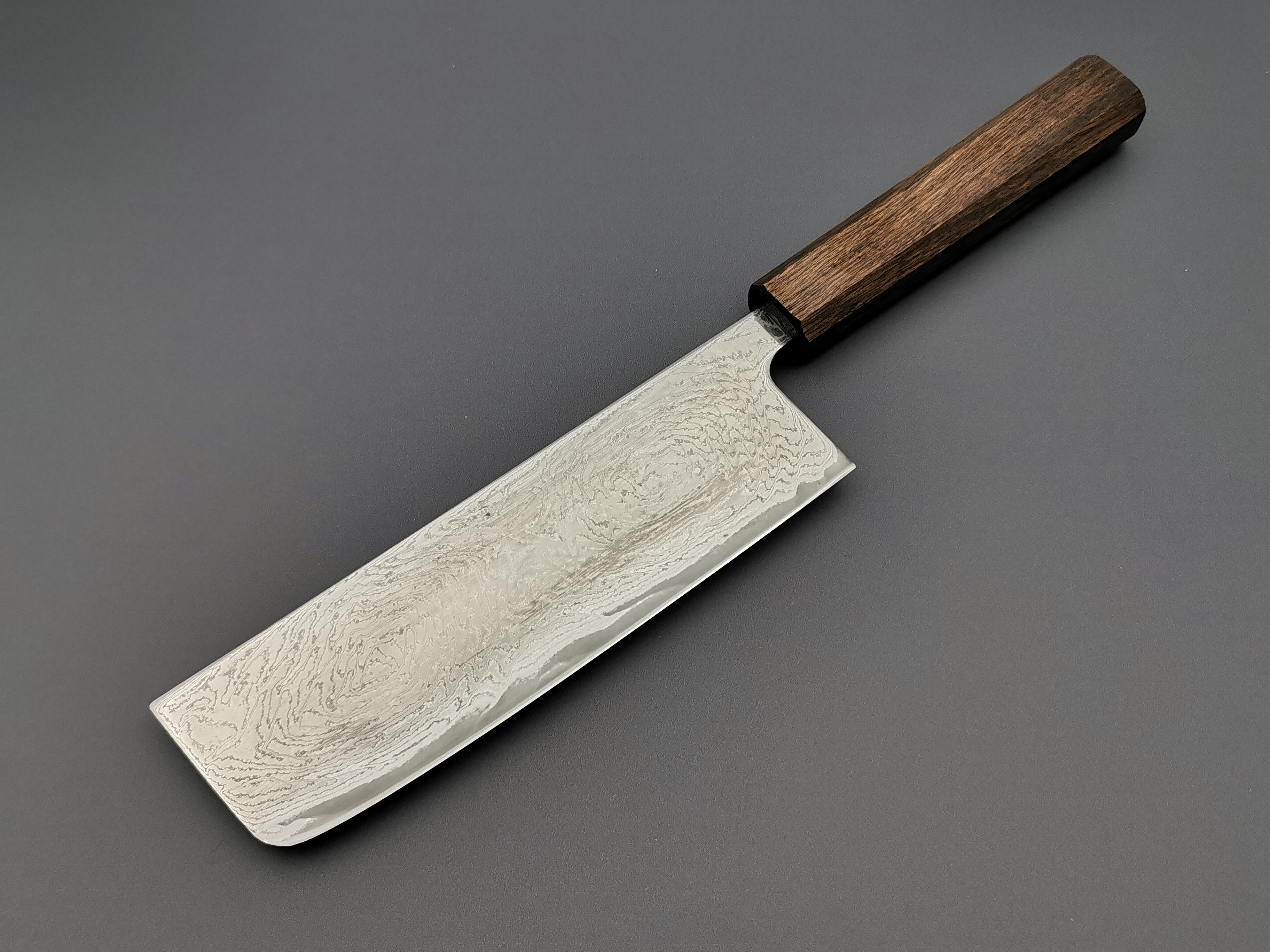 Premium Haruyuki Zanpa Nakiri Japanese Vegetable Knife - High Carbon Steel Blade for Precise Chopping, Slicing & Dicing - Perfect for Home Chefs & Professional Kitchens