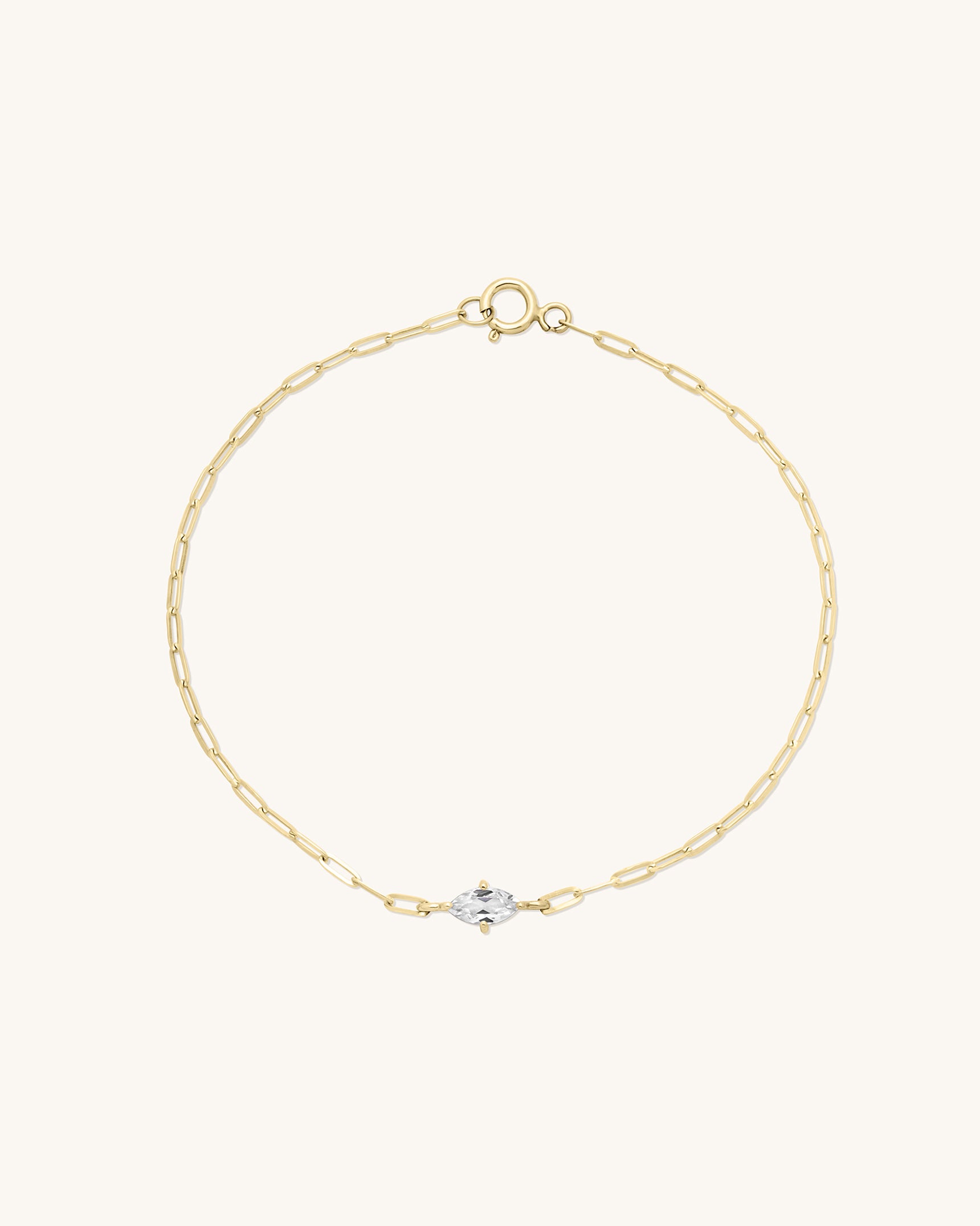 Elegant Marquise Bracelet for Women - Dainty Gold/Silver Tennis Bracelet with Cubic Zirconia - Perfect for Weddings, Parties & Everyday Wear
