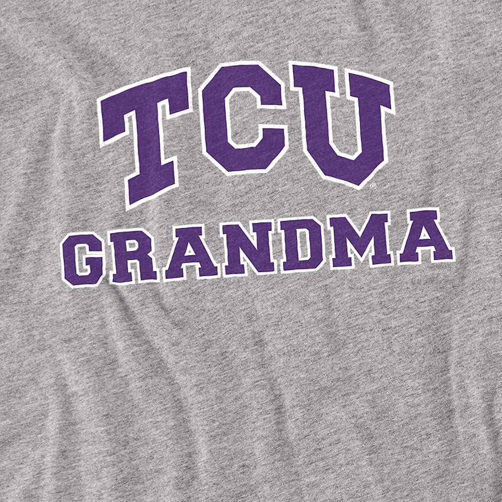 Texas Christian University TCU Official Grandma Women's T-Shirt - Comfortable Cotton Tee for School Spirit, Gameday & Family Gatherings