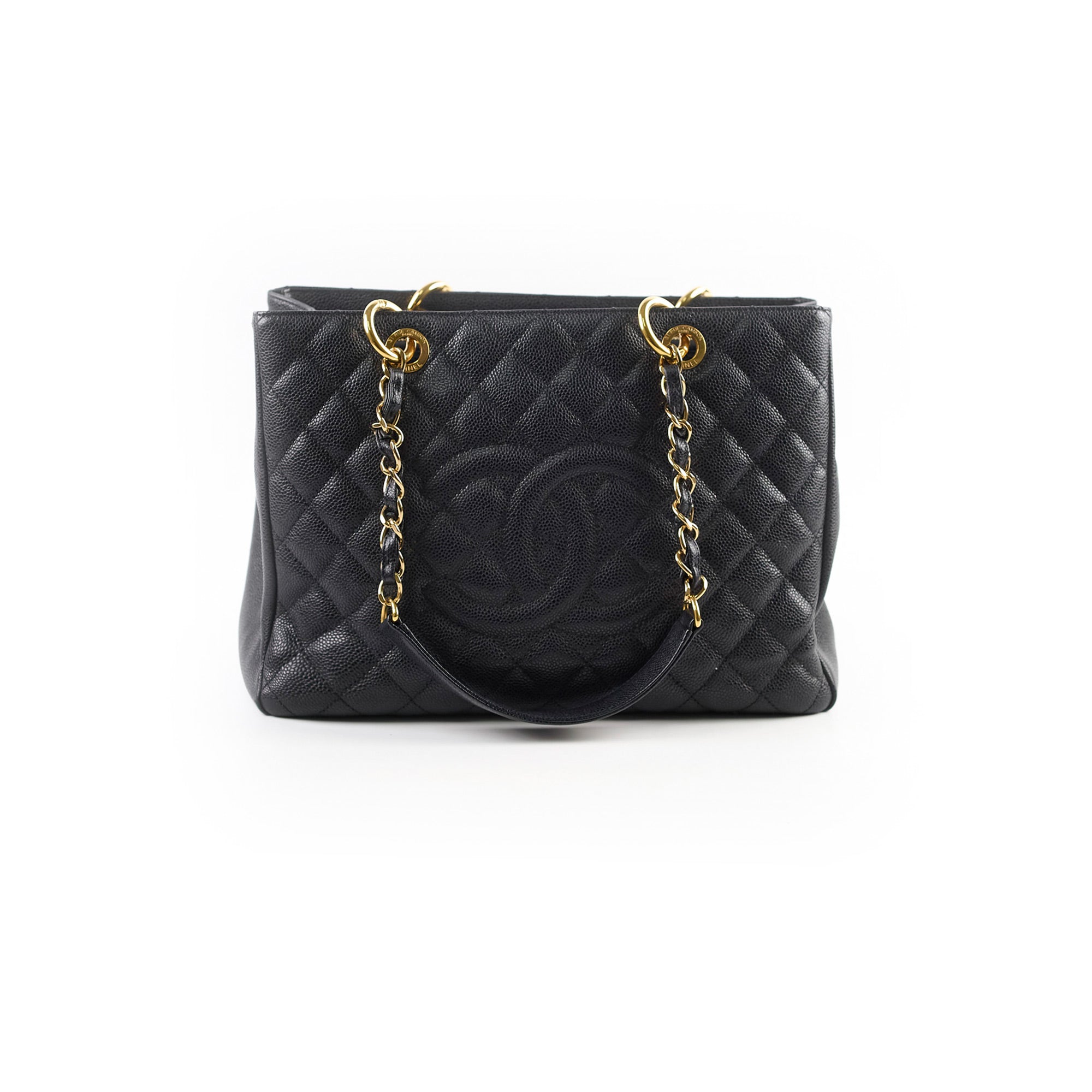 Chanel Caviar Leather Grand Shopping Tote GST Handbag in Black - Luxury Designer Tote Bag for Women, Perfect for Work, Travel & Everyday Use