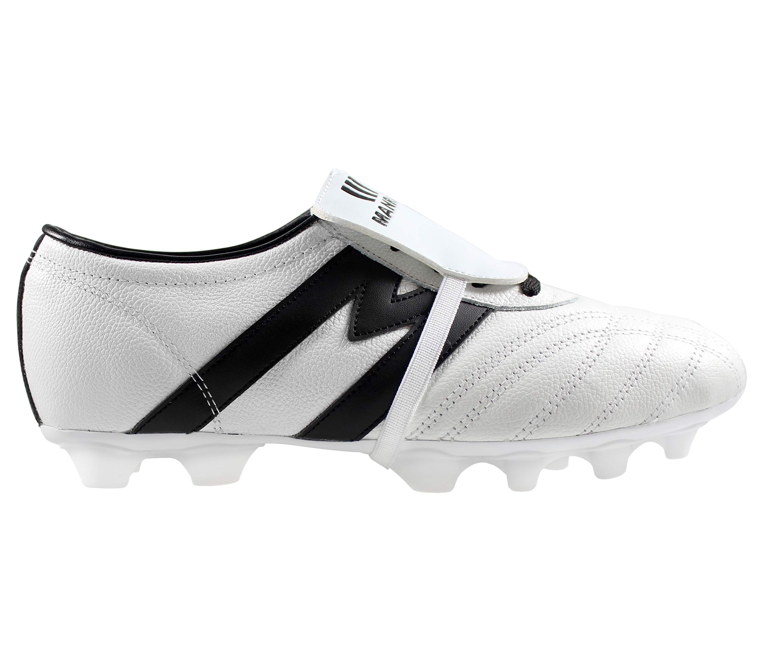 Authentic Leather Soccer Cleats MID SX - Lightweight Football Shoes for Men with Enhanced Traction - Perfect for Turf, Grass & Indoor Soccer Matches