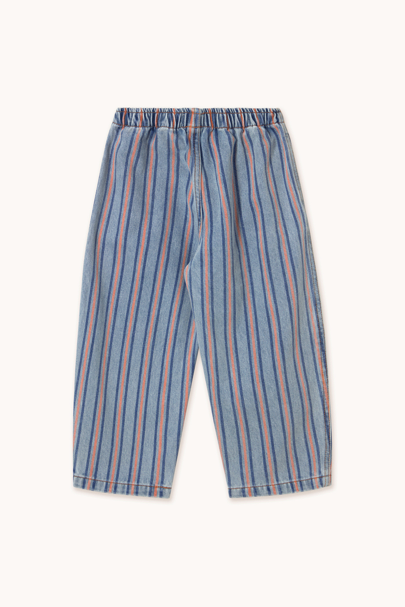 Stylish Striped Multicolor Jeans for Kids by Tinycottons - Perfect for Playdates, School & Family Outfits