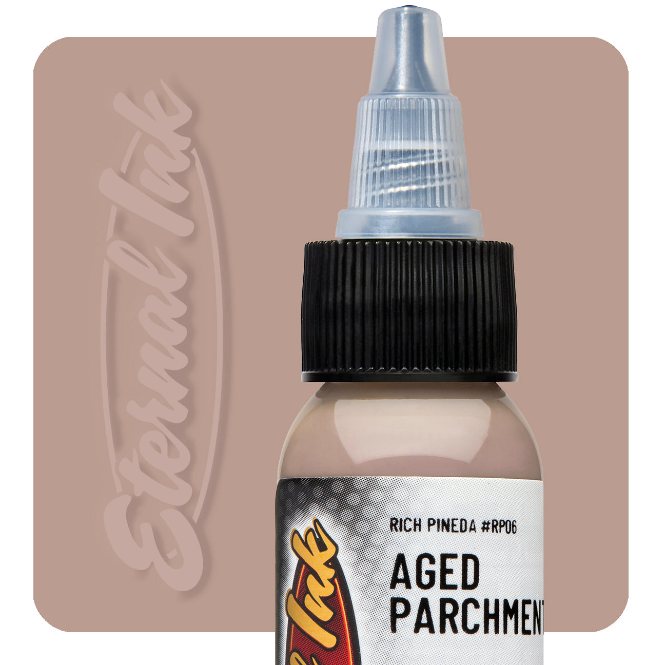 Eternal Rich Pineda Aged Parchment Ink 1oz - Premium Calligraphy & Fountain Pen Ink for Vintage Writing, Art Projects, and Scrapbooking