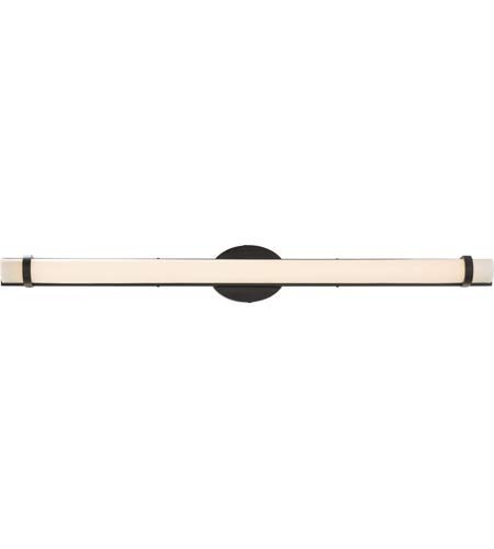 Modern Bathroom Vanity Light Fixture - 1 Light Aged Bronze Finish with 5