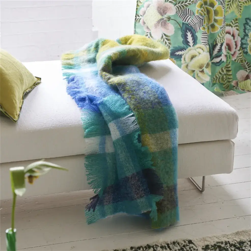 Fontaine Sepia Throw Blanket - Soft & Cozy Decorative Throw for Couch, Bed, Sofa - Perfect for Home, Office, or Gift Giving