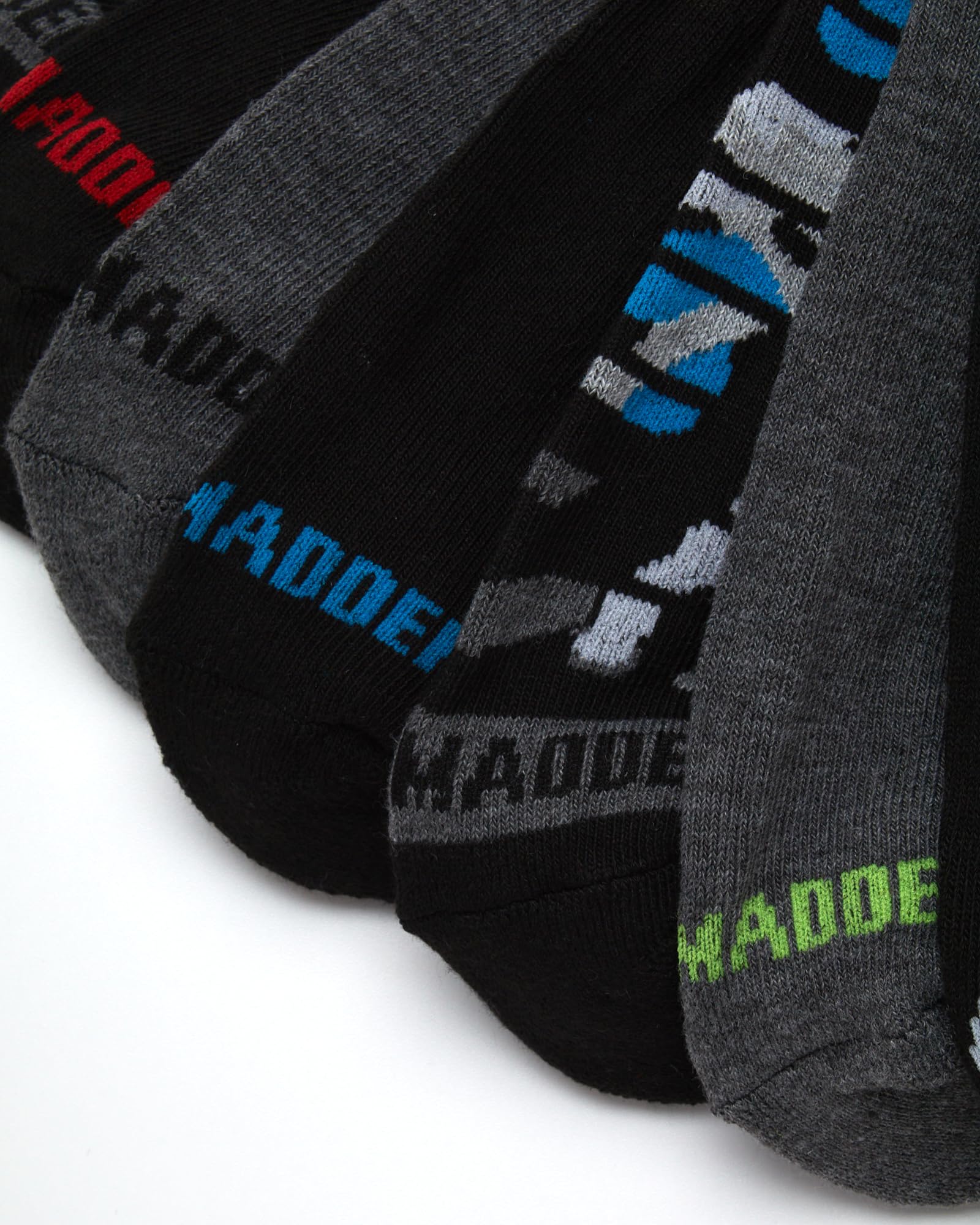 Steve Madden Men's Low Cut No Show Athletic Socks 8-Pack - Half Cushioned Performance Ankle Socks for Shoe Size 10-13 - Perfect for Running, Gym & Casual Wear