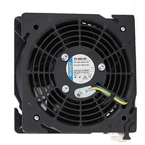 DV4600-492 Cooling Fan 115V 240/220mA 19/18W - High Performance Cabinet Cooling Fan for Server Racks, Electronics & Industrial Equipment