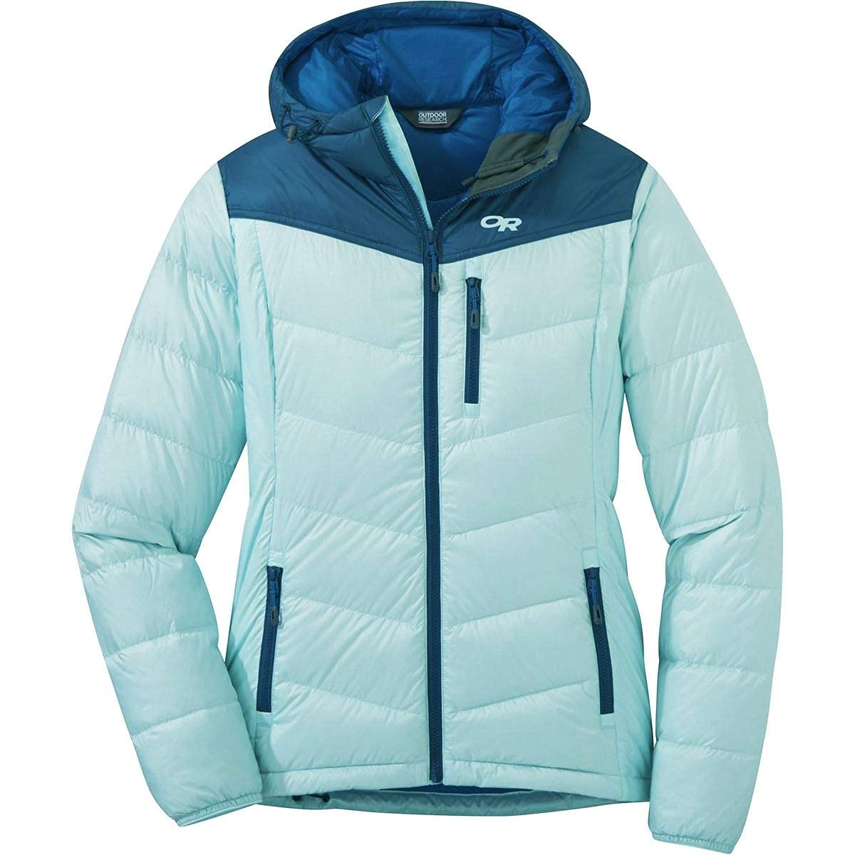 Outdoor Research Women's Transcendent Down Hoody - Lightweight Insulated Winter Jacket for Hiking, Skiing & Cold Weather Activities