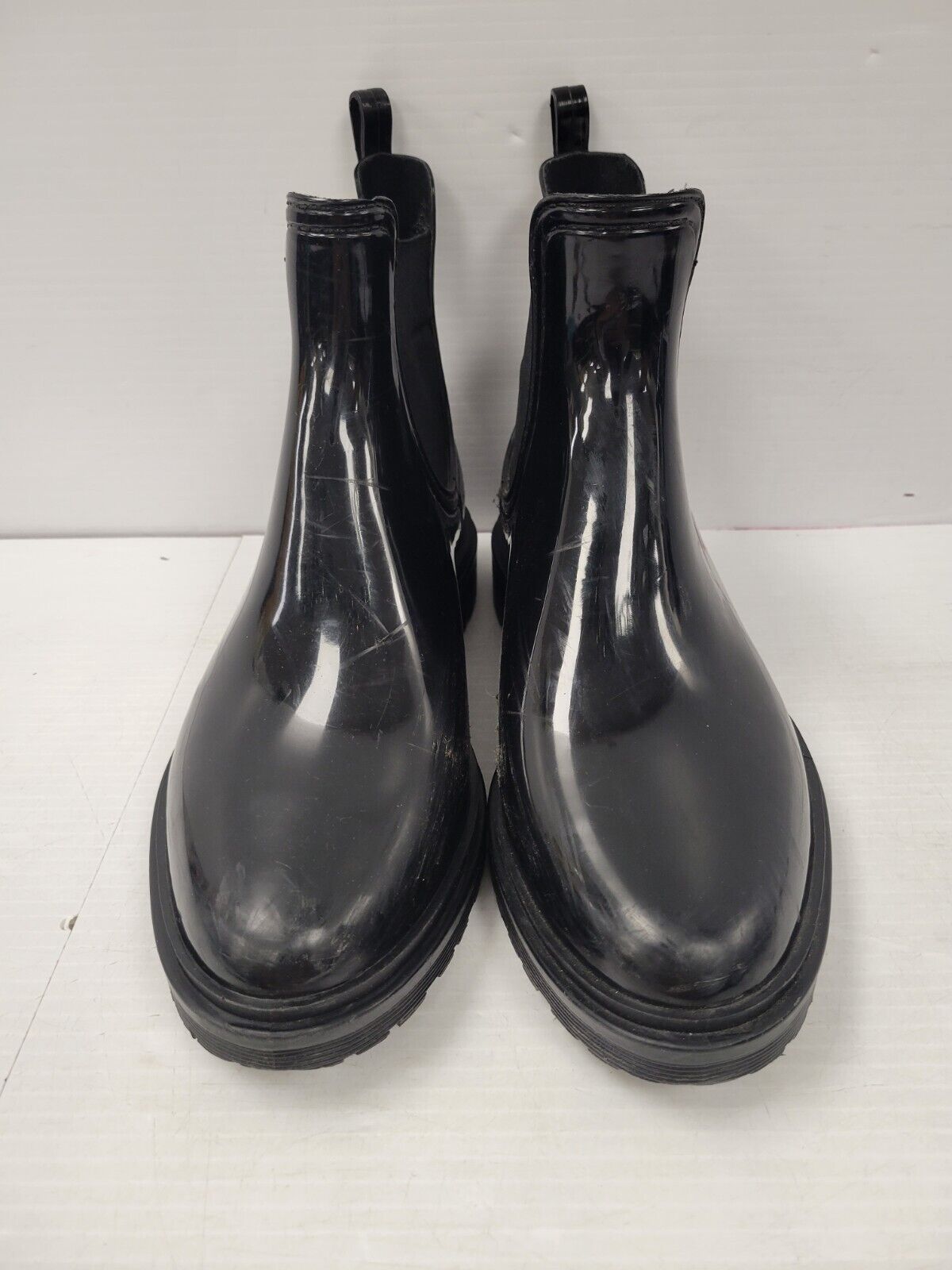 Michael Kors Women's Size 8 Rain Boots Waterproof Chelsea Booties for Women - Perfect for Spring Showers & Outdoor Adventures