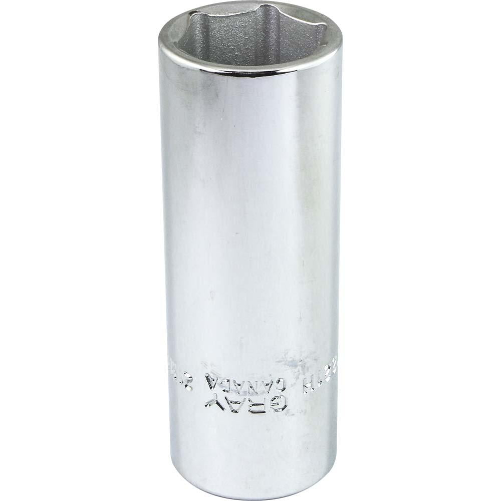 1/2 Inch Drive 6-Point Metric Deep Socket Set - Heavy Duty Impact Sockets for Automotive Repair, Machinery & DIY Projects