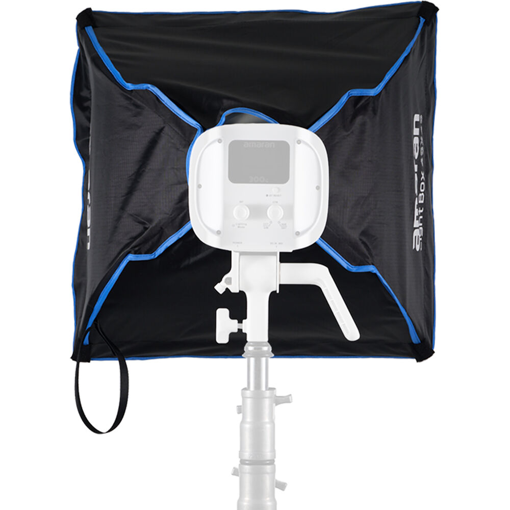 **45x45cm Amaran LED Softbox Light Box (1.5ft) - Perfect for Photography, Video Lighting, and Studio Portraits**