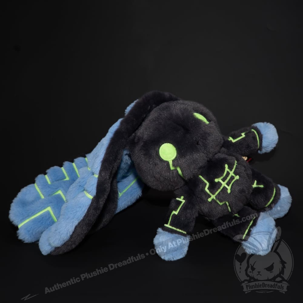 Plushie Dreadfuls Nyctophobia Rabbit - Soft Stuffed Animal Toy for Anxiety Relief & Comfort | Perfect for Nighttime Fears, Therapy, and Cuddling