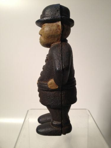 Vintage Cast Iron Police Officer Piggy Bank - Retro Coin Bank for Collectors & Savings - Perfect for Home Decor, Office Desk & Gift Giving