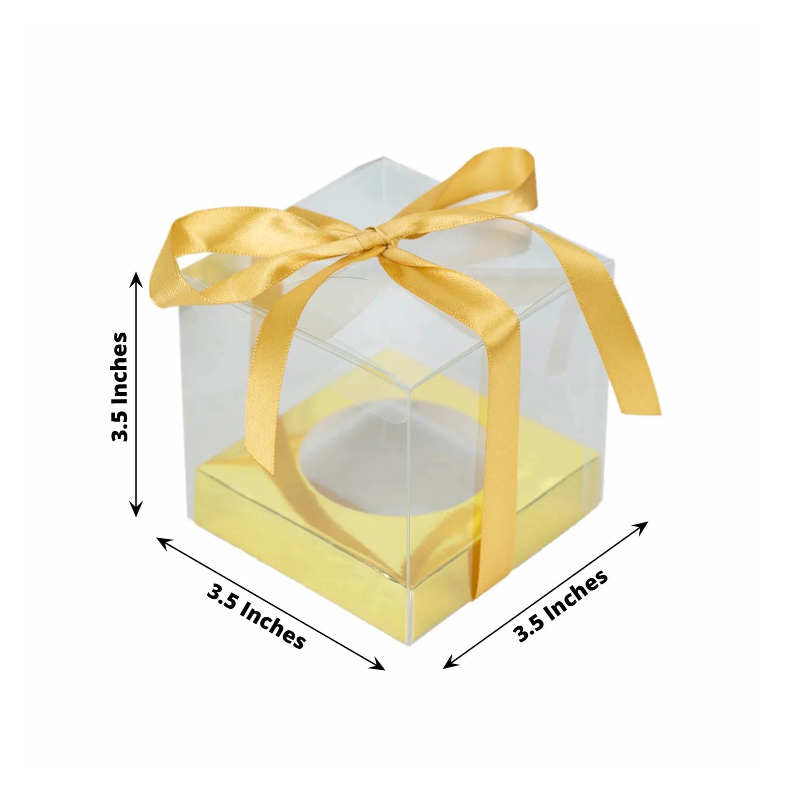 12 Pack Gold & Clear 3.5