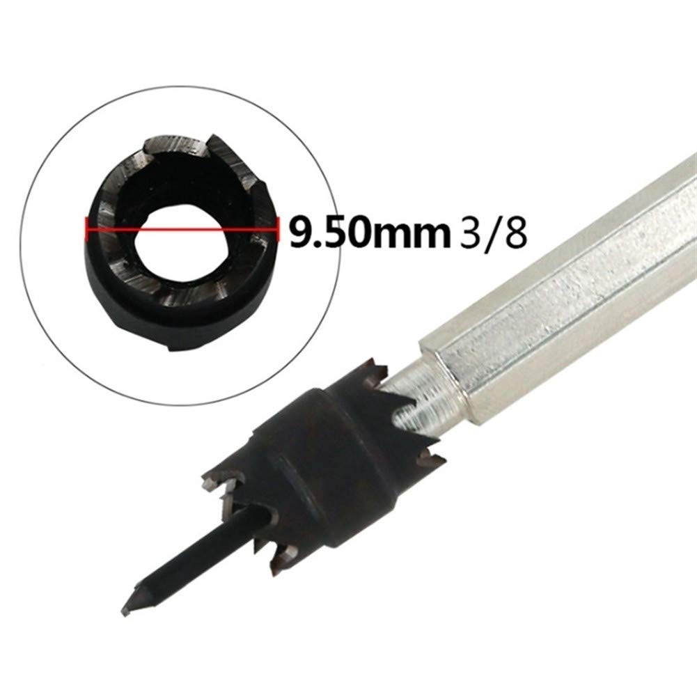 3/8 Inch & 5/16 Inch Double Sided Spot Weld Cutter - High Speed Steel Sheet Metal Drill Bit with Sawtooth Point for Automotive, HVAC & Metal Fabrication (Perfect for Removing Spot Welds in Body Repair & Industrial Applications)