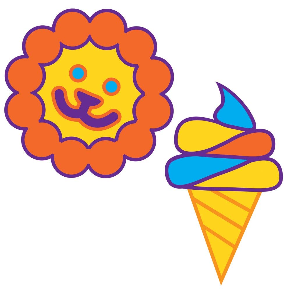Presto Lion & Ice Cream Cone Pancake Art Template for PanGogh Griddle (81594) - Perfect for Kids Breakfast, Birthday Parties & Creative Cooking
